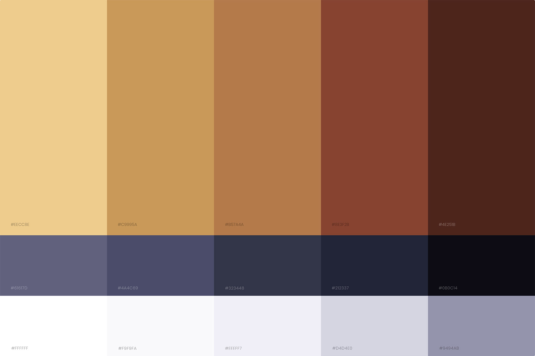 Barrrista color palette